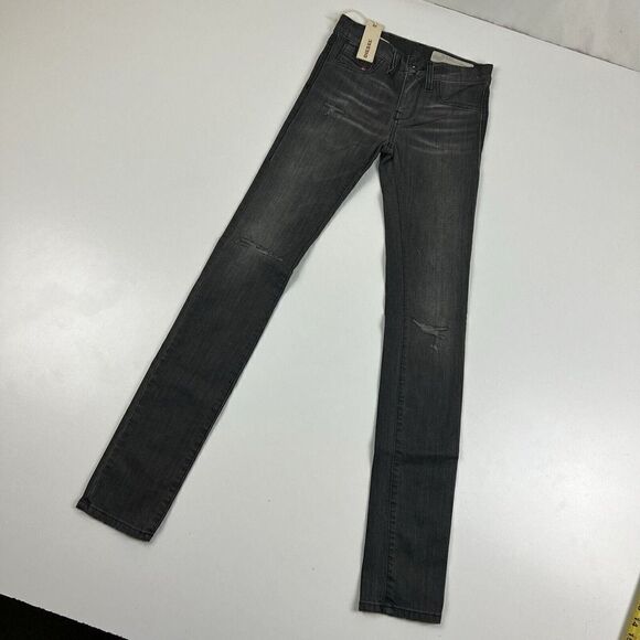 Diesel Women’s Jeans 23 0RZ62 Livier Super Slim Jegging Black Denim - Picture 2 of 12